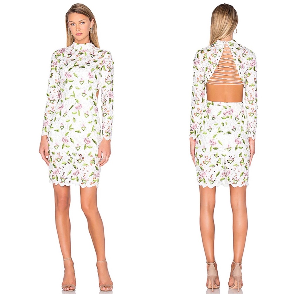 Asilio Objects of Desire Floral Lace Dress NWT Sz2